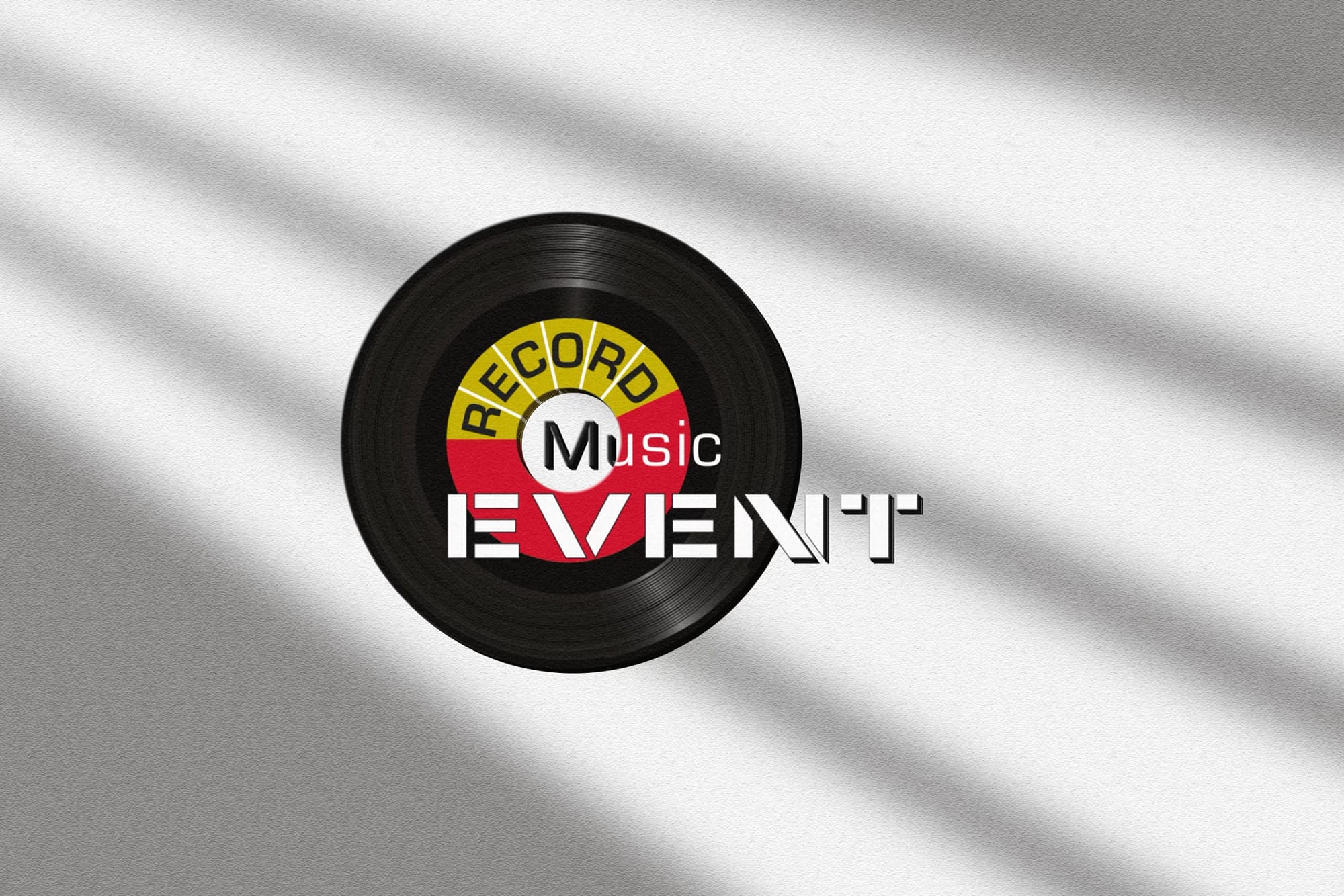 logo record music event